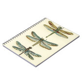 Carnet Collection de libellules par Chariklia Zarris (Côté gauche)