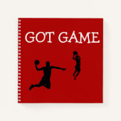 Carnet Collection de lignes sportives - (Devant)