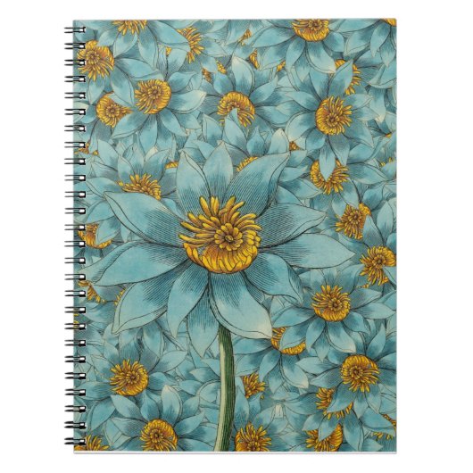 Carnet Collection de motifs floraux doux (Devant)