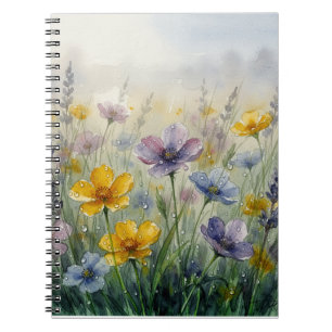 Carnet Collection de motifs floraux doux