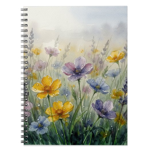 Carnet Collection de motifs floraux doux (Devant)