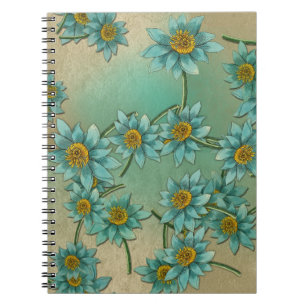 Carnet Collection de motifs floraux doux