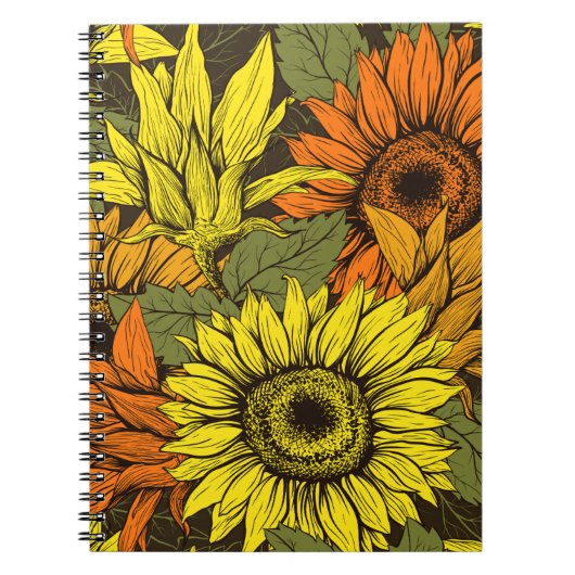 Carnet Collection de motifs floraux doux (Devant)