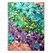 Carnet Collection de perles colorées (Devant)