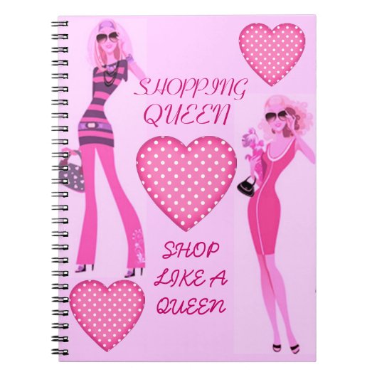 CARNET COLLECTION DE REINE D'ACHATS (Devant)