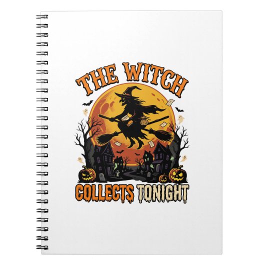 Carnet Collection de sorcière d'Halloween Humour (Devant)