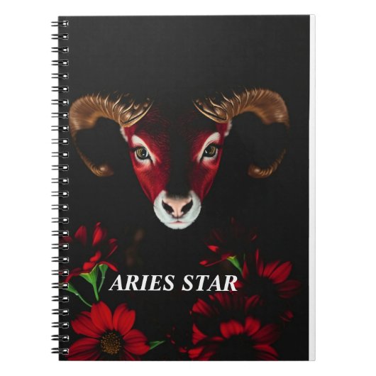 Carnet Collection des signes Aries (Devant)