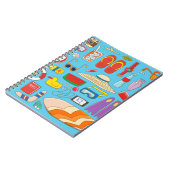 Carnet Collection d'objets d'été pour l'été à (Côté gauche)
