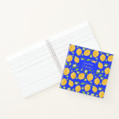 Carnet Collection Lemon Bloom à motif bleu (Intérieur)
