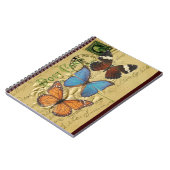 Carnet Collection papillon (Côté gauche)