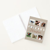Carnet Collection photo moderne Beige Friends Forever (Intérieur)