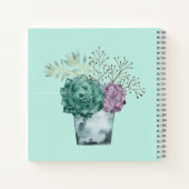 Carnet Collection plante Happy | Succulents (Dos)
