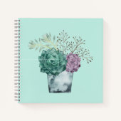 Carnet Collection plante Happy | Succulents (Devant)