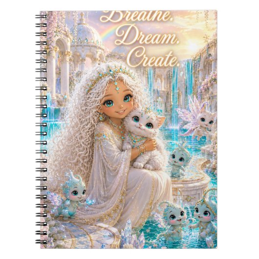 Carnet Collection « Respirez. Rêvez. Créez. »  (Devant)