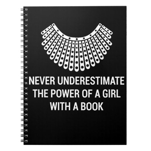 Carnet Collègue de dissidence RBG, Ruth Bader GINSBURG Fe (Devant)