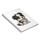 Carnet Collie frontalière de Chibi (Côté Droit)