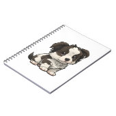 Carnet Collie frontalière de Chibi (Côté gauche)