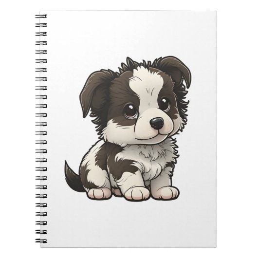 Carnet Collie frontalière de Chibi (Devant)