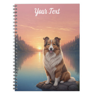 Carnet Collie par le lac