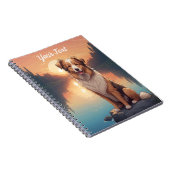 Carnet Collie Shepherd par le lac (Côté Droit)