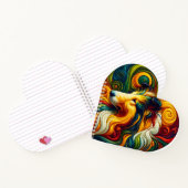 Carnet Collie Swirl Spiral Notebook (Intérieur)