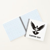 Carnet Colombe avec croix (Intérieur)