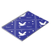 Carnet colombe de paix (Côté gauche)