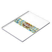 Carnet colombe du Saint-Esprit vitrail (Côté gauche)