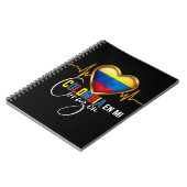 Carnet Colombia en mi Corazon Colombian Pride (Côté gauche)