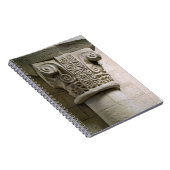 Carnet Colonne découpée décorée des crosses et des (Côté Droit)