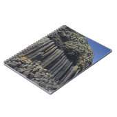 Carnet Colonnes de basalte par Fingal's Cave, Staffa, au  (Côté gauche)
