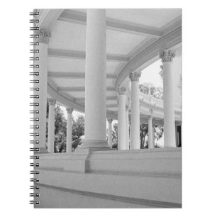 Carnet Colonnes vintages Architecture Photo noir et blanc