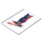 Carnet “Color Cat” Notebook – Creativity (Côté gauche)