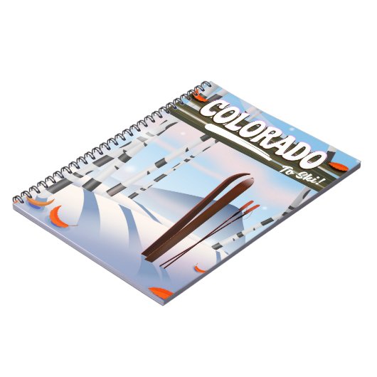 Carnet Colorado À Ski ! (Côté gauche)