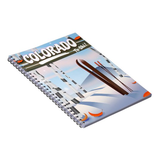 Carnet Colorado pour skier ! (Côté Droit)