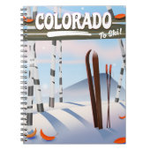 Carnet Colorado pour skier ! (Devant)
