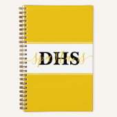 Carnet colorblock scolaire personnalisé (Recto)