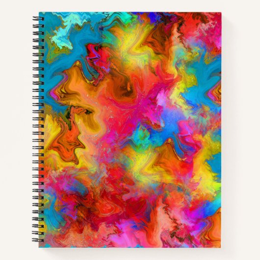 Carnet coloré (Devant)