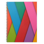 Carnet coloré Abstrait (Devant)