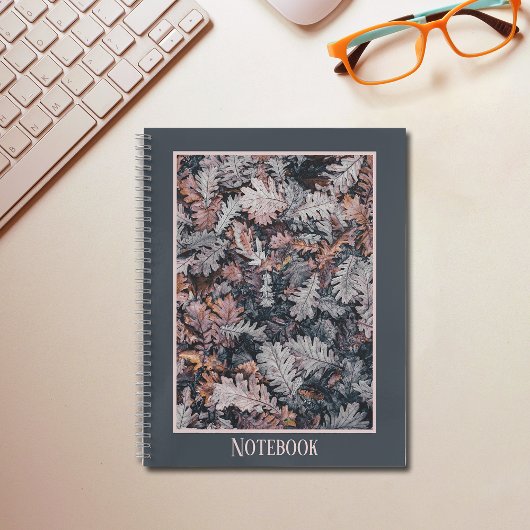 Carnet coloré automne feuilles d'automne