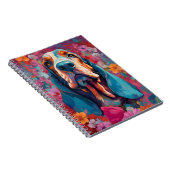 Carnet Coloré Basset Hound (Côté Droit)