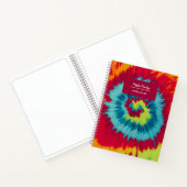 Carnet Coloré Cravate-Dye (Intérieur)