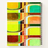 Carnet Coloré Funky Retro Inspiré (Dos)