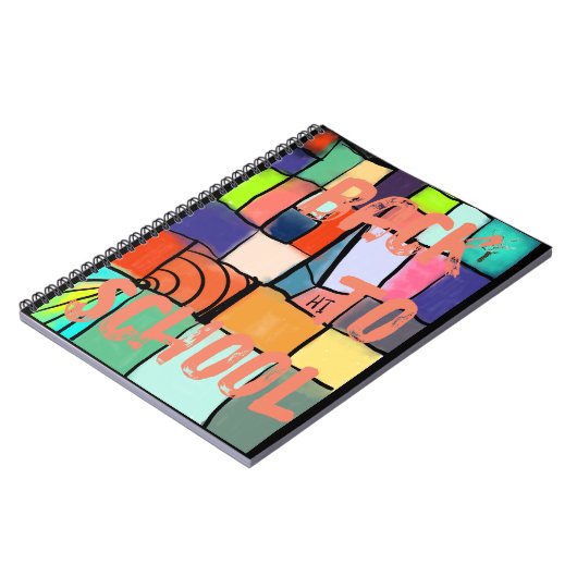 Carnet Coloré, Gai, Accueillant, Lumineux (Côté gauche)