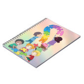 Carnet coloré géant (Côté gauche)