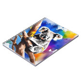 Carnet Coloré Koala Bear Aquarelle Splash, (Côté gauche)