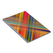 Carnet Coloré Kriss Kross Motif Plaid (Côté Droit)