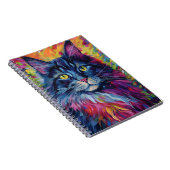 Carnet Coloré Maine Coon (Côté Droit)