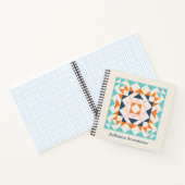 Carnet Coloré moderne bloc de courtepointe géométrique Pe (Intérieur)