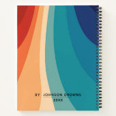 Carnet coloré personnalisé (Dos)